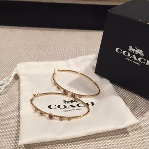 Coach earrings